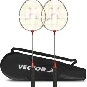 vector-x-vxb-nickle-2-racquet-set-with-full-cover-multicolor-strung-badminton-racquet