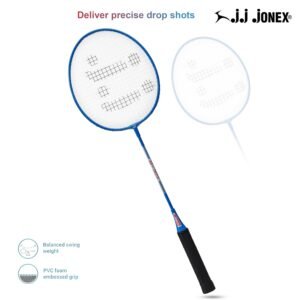 JJ Jonex 303 Steel Badminton Racquets – Durable, Lightweight, Indoor & Outdoor Play