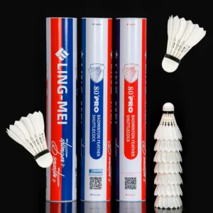 LingMei 80 Pro Badminton Shuttlecock (Goose Feather)