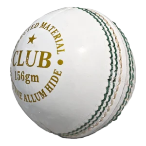 MRF Club White Cricket Ball