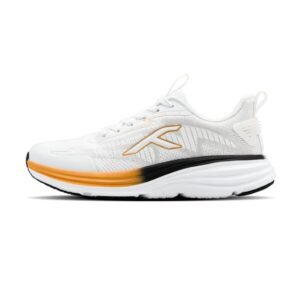 Hundred Soft Stride Running Shoes (White/Gold/Black)