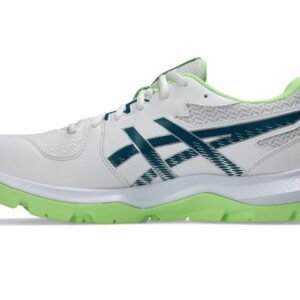ASICS Gel-Peake 3 Cricket Shoes - WHITE/DARK TEAL (UK 9)