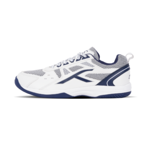 Hundred Raze Unisex-Adult Badminton Shoes - White/Navy
