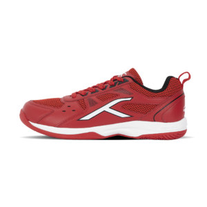 Hundred Raze Unisex-Adult Badminton Shoes - Red/White/Black