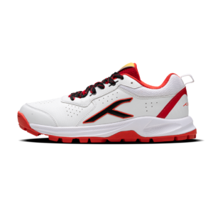 Hundred Hyper Drive Unisex-Adult Cricket Shoes - White/Red/Black