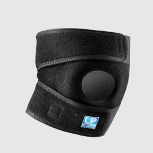 LP 788CN KNEE SUPPORT WITH PATELLA SUPPORT RING - BLACK, XL
