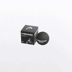 HEAD START Squash ball – Single White Dot, 1 pc