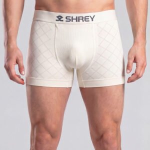 Shrey Athletic Supporter Trunks - Off White